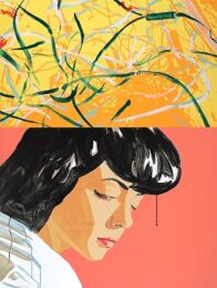 Hannah, Pink by David Salle at Michael Steinberg Fine Art