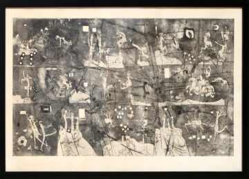 La Une a L’h Pile (Head to Head) by Roberto Matta at RoGallery