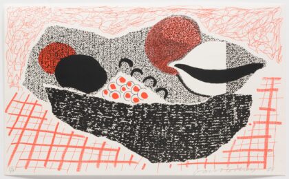 Lemons and Oranges by David Hockney at Leslie Sacks Gallery