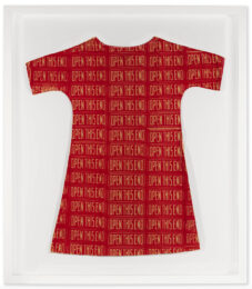 Open this end (Paper dress) by Andy Warhol at Robert Fontaine Gallery