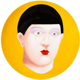 Portrait Plate by Nicolas Party at Dellasposa