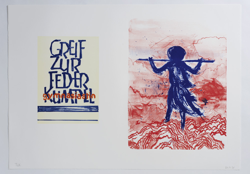 Greif Zur Feder, Gymnasiastin by Daniel Richter