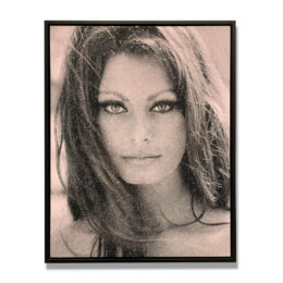 Sophia Loren (Pink) by Russell Young at Taglialatella Galleries