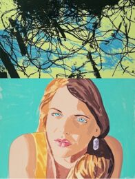 Syrie, Turquoise by David Salle at Michael Steinberg Fine Art