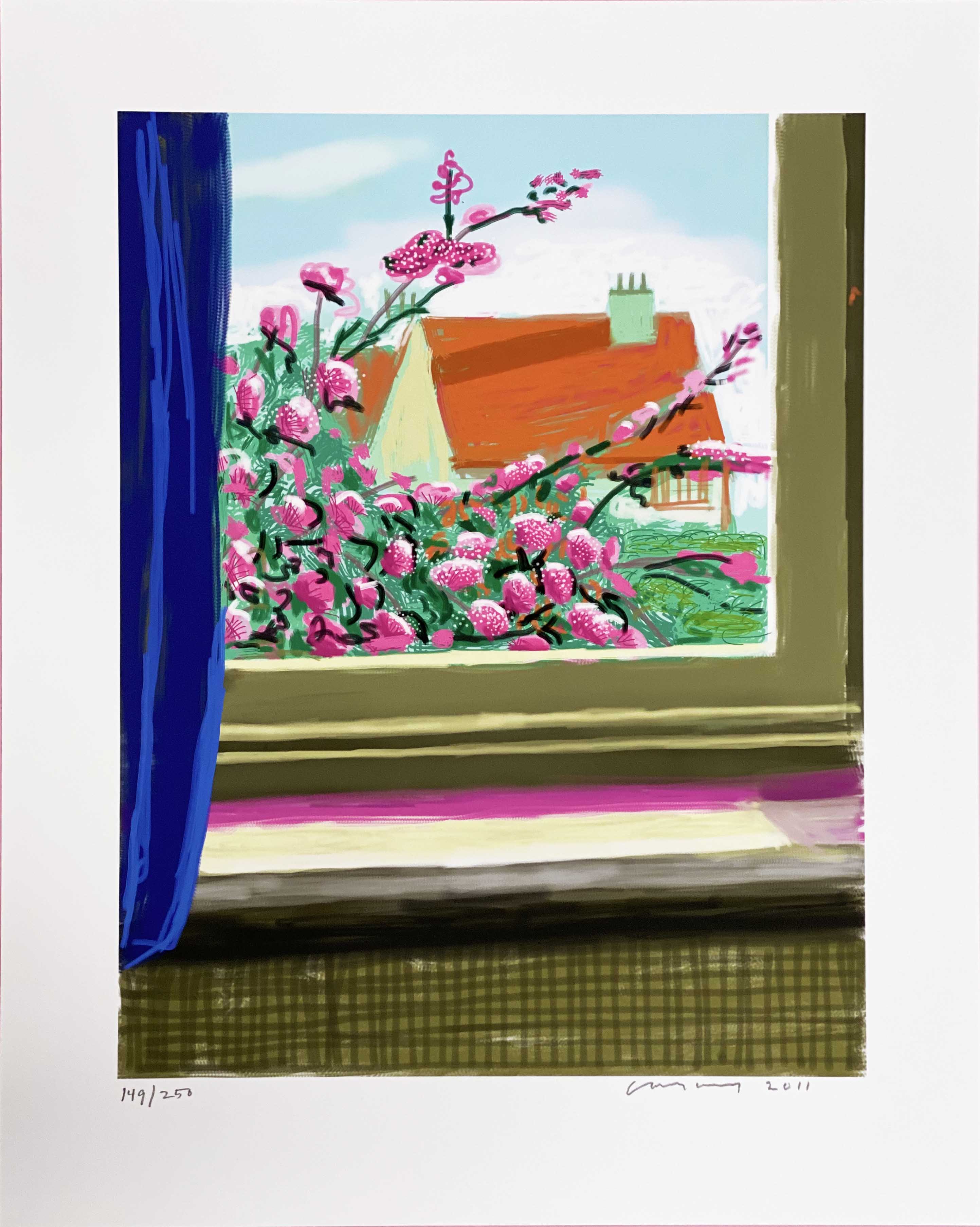 Untitled, April 17 by David Hockney