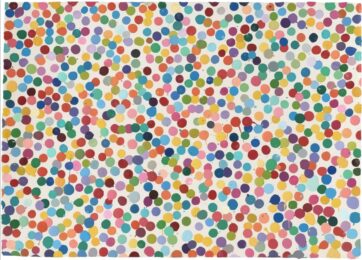 ‘My Final Destination’ (The Currency – 8467) by Damien Hirst at Dovehouse Contemporary