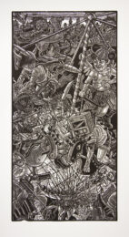 All Aboard The Scary Go Round by Tom Huck at Tom Hück's Evil Prints