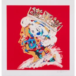 Eternal Queen – Cardinal Red by Bradley Theodore at Dovehouse Contemporary