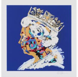 Eternal Queen – Cobalt Blue by Bradley Theodore at Dovehouse Contemporary
