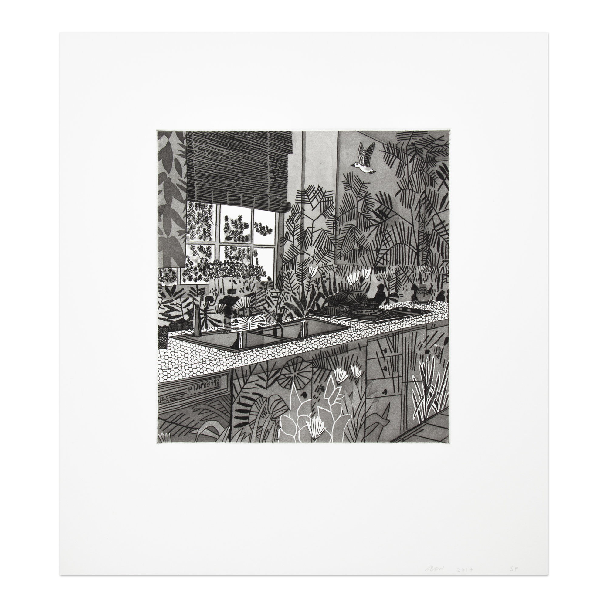 Jungle Kitchen by Jonas Wood