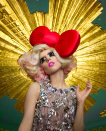 Lady Gaga, Hello Kitty by Markus Klinko at Addicted Art Gallery