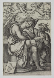 Pacientia [Patience] by Hans Sebald Beham at Sarah Sauvin
