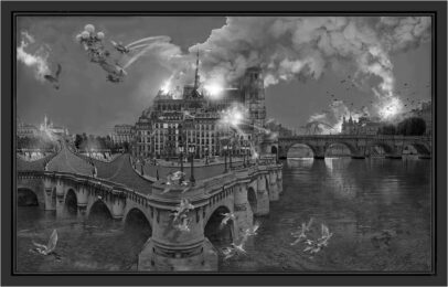Paris Under Siege by Peter Milton at ebo Gallery