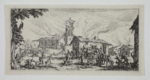 Petites Misères de la Guerre by Jacques Callot at Sarah Sauvin