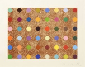 Proctolin – with Bronze Glitter by Damien Hirst at Dovehouse Contemporary