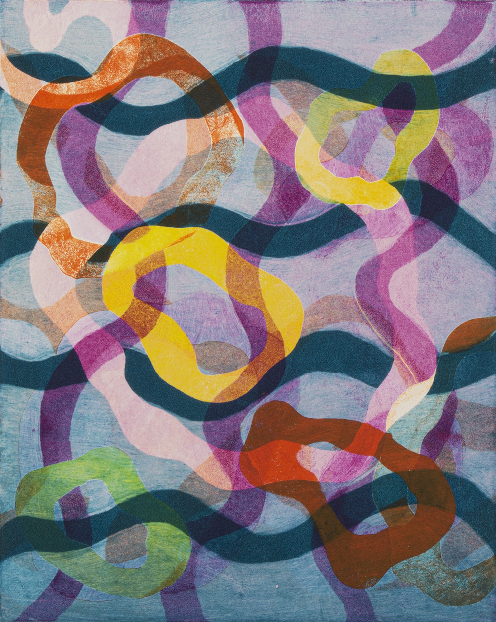 Ripples 3 by Jeanne Schneider