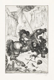 St. George and the Dragon by Salvador Dalí at Christopher-Clark Fine Art