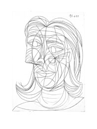 Tête de Femme by Pablo Picasso at John Szoke Gallery