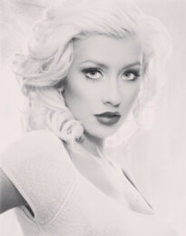 Xtina by Markus Klinko at Addicted Art Gallery