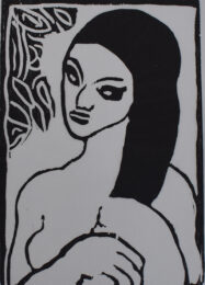 Young girl Combing her Hair by Maurice de Vlaminck at Gilden's Art Gallery