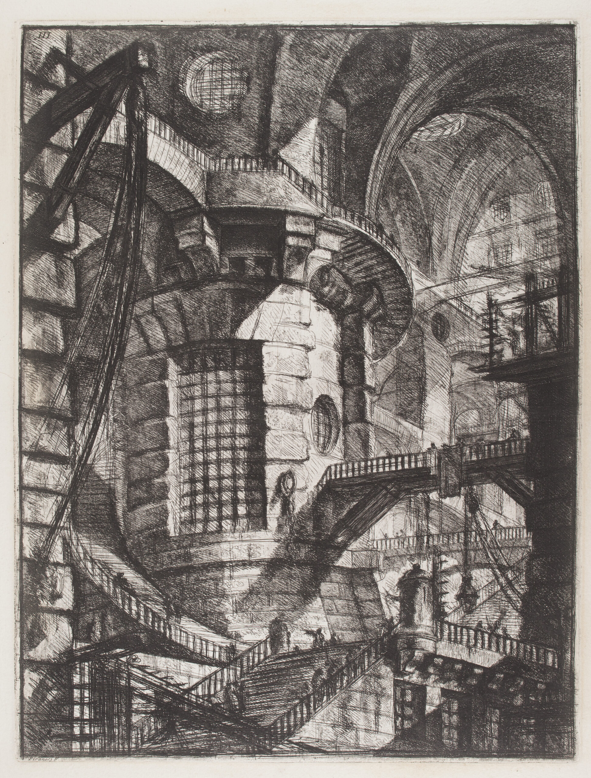 The Round Tower by Giovanni Battista Piranesi