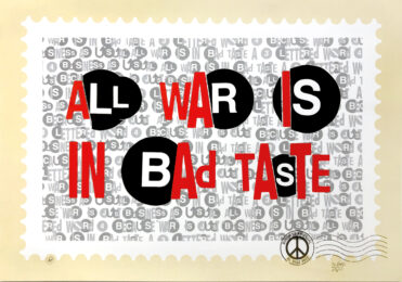 All War Is In Bad Taste by Al Diaz at Gary Lichtenstein Editions