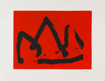 Black Mountain (State II) by Robert Motherwell at Christopher-Clark Fine Art