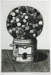 Dark Gumball Machine by Wayne Thiebaud at Jonathan Novak Contemporary Art