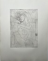Femme au Fauteuil songeuse, la Joue sur la Main by Pablo Picasso at John Szoke Gallery