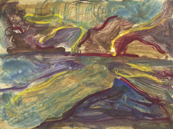 Golden Days 4 by Deborah Freedman at Oehme Graphics