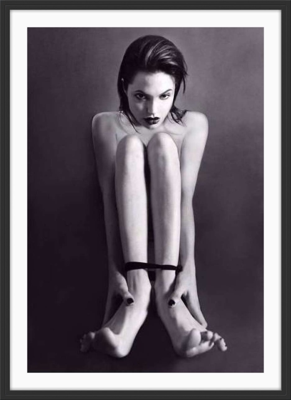 Angelina Jolie Tied Up Diamond Dust by Kate Garner