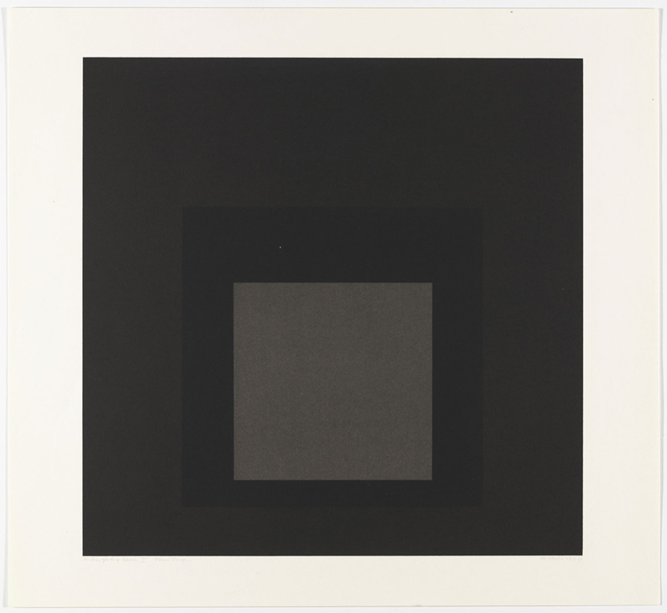 Midnight + Noon I by Josef Albers