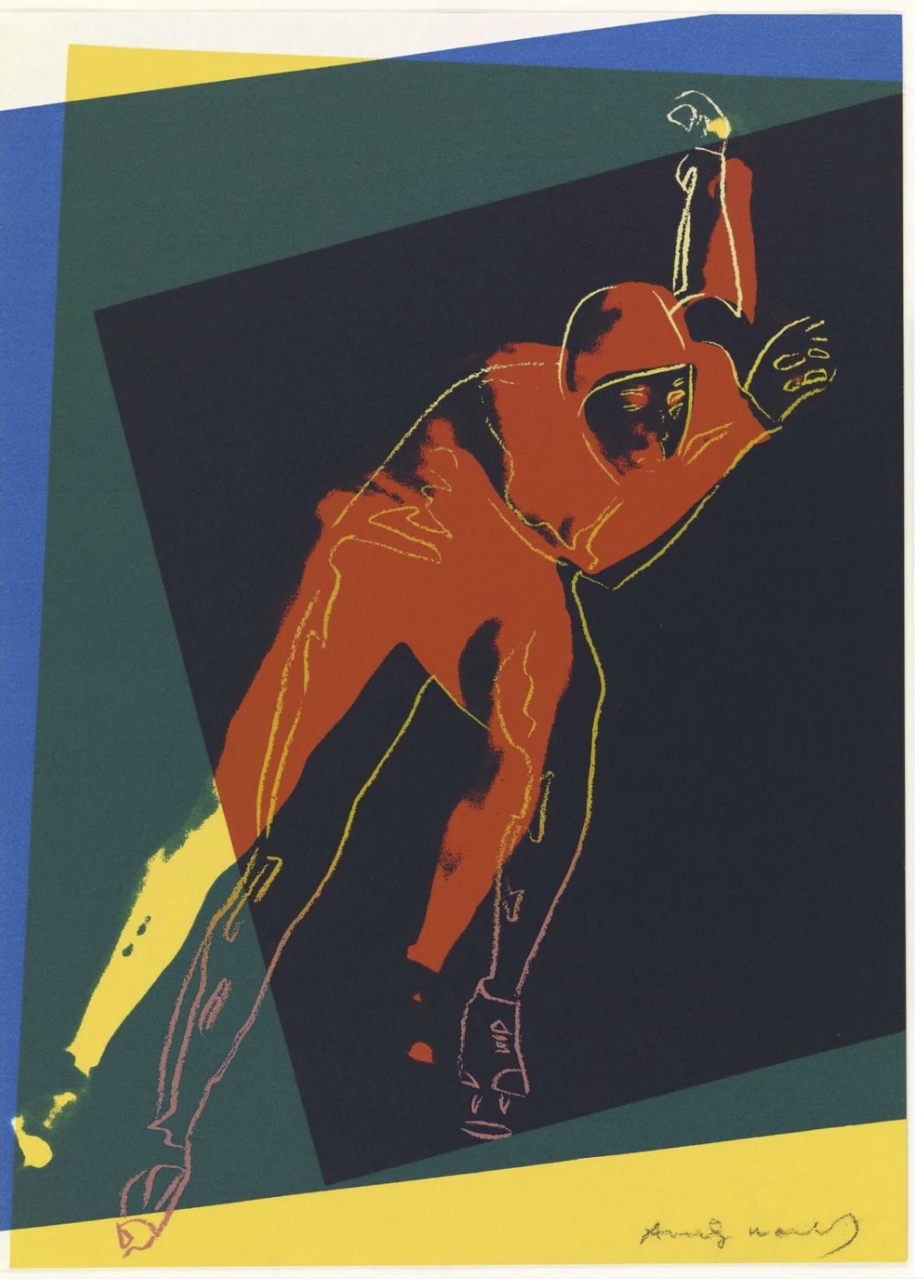 Speed Skater (FS II.303) by Andy Warhol