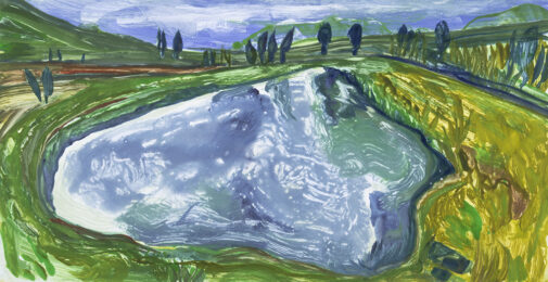 Still Waters 1 by Deborah Freedman at Oehme Graphics