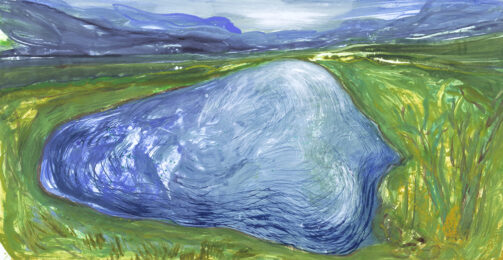 Still Waters 2 by Deborah Freedman at Oehme Graphics