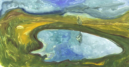 Still Waters 3 by Deborah Freedman at Oehme Graphics