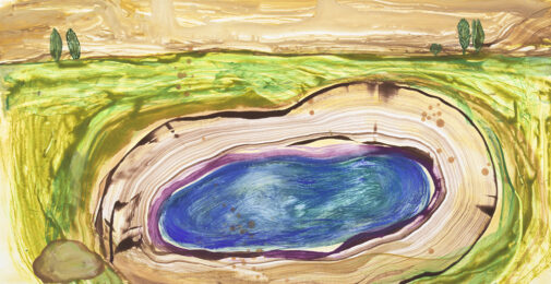 Still Waters 6 by Deborah Freedman at Oehme Graphics