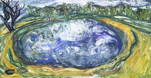 Still Waters 8 by Deborah Freedman at Oehme Graphics