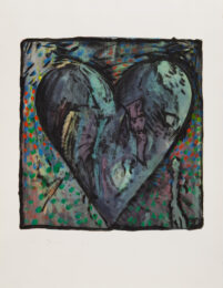 The Hand-Colored Viennese Hearts II by Jim Dine at Christopher-Clark Fine Art