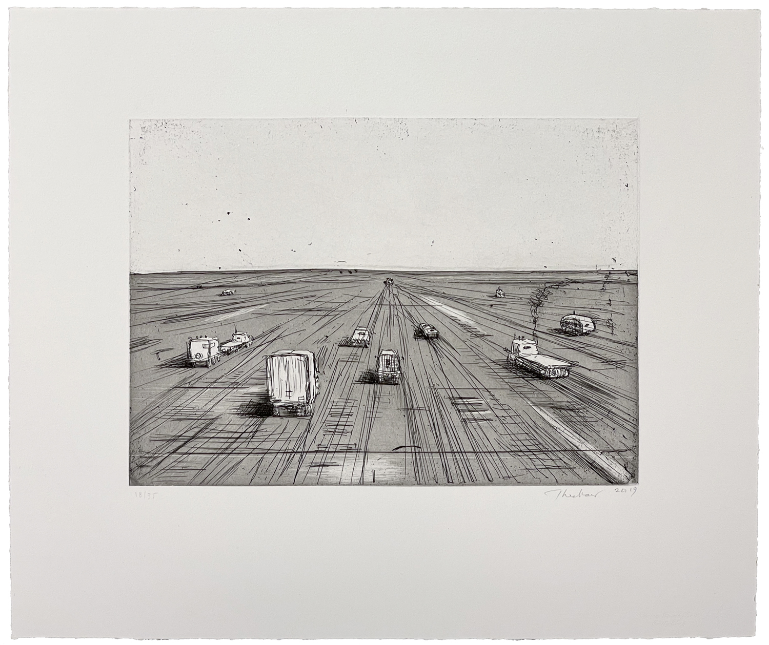 Travelers by Wayne Thiebaud