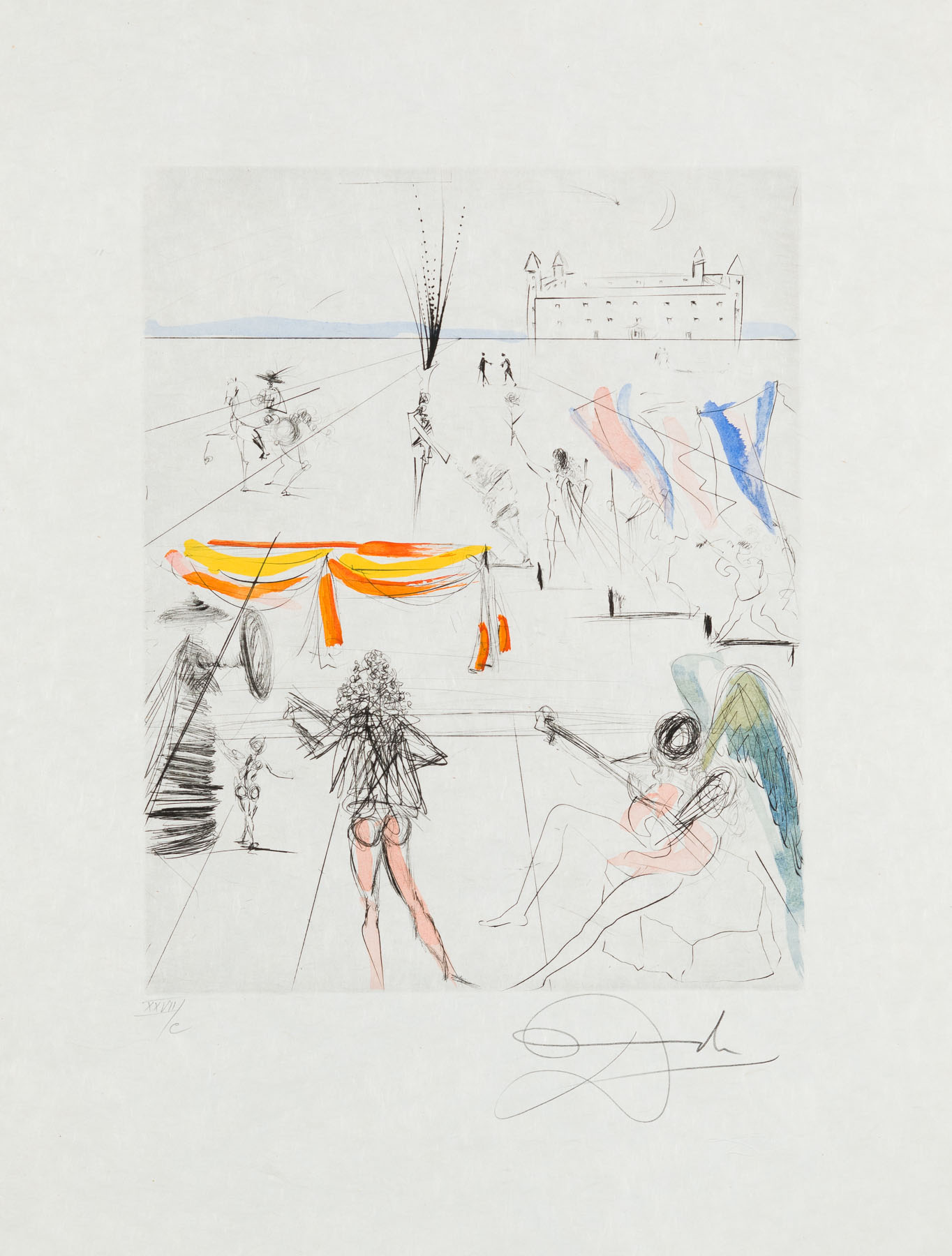 Santiago de Compostela by Salvador Dalí