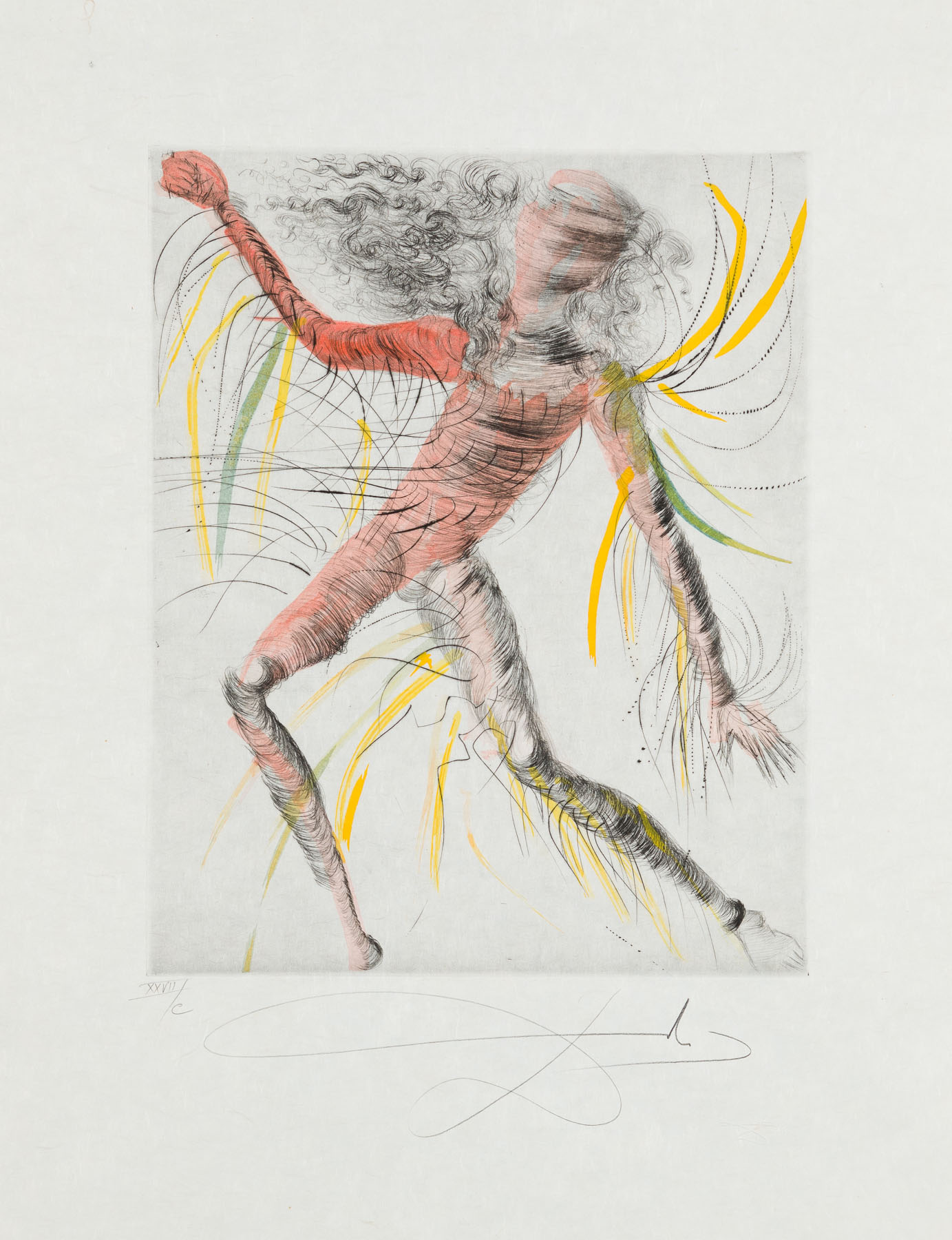 The Cosmonaut by Salvador Dalí