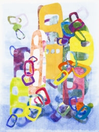 Building Blocks 17 by Melanie Roschko at Oehme Graphics