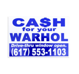 Cash For Your Warhol 2 by Geoff Hargadon at Dovehouse Contemporary
