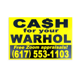 Cash For Your Warhol 3 by Geoff Hargadon at Dovehouse Contemporary