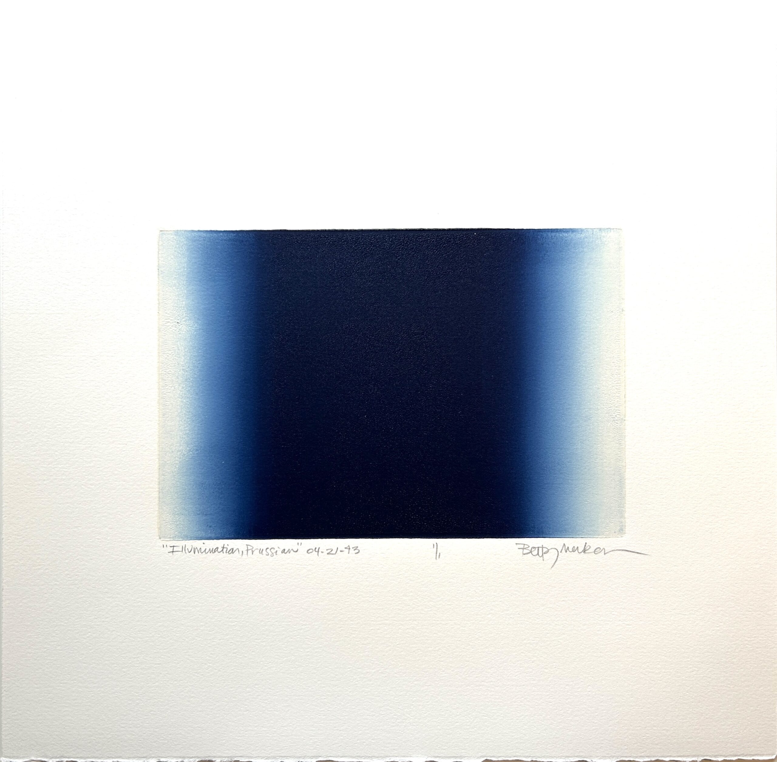 Illumination, Prussian by Betty Merken