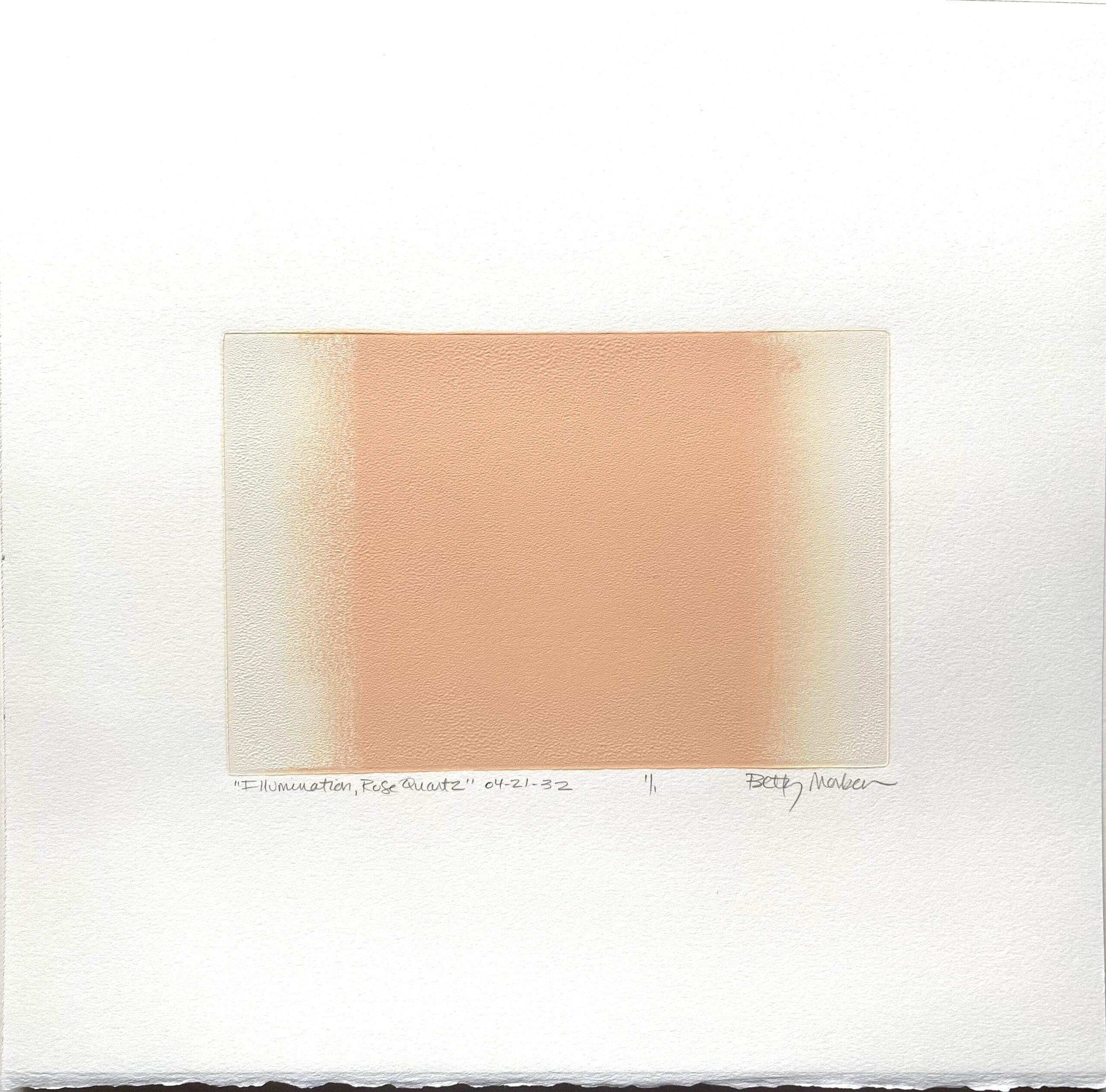 Illumination, Rose Quartz by Betty Merken
