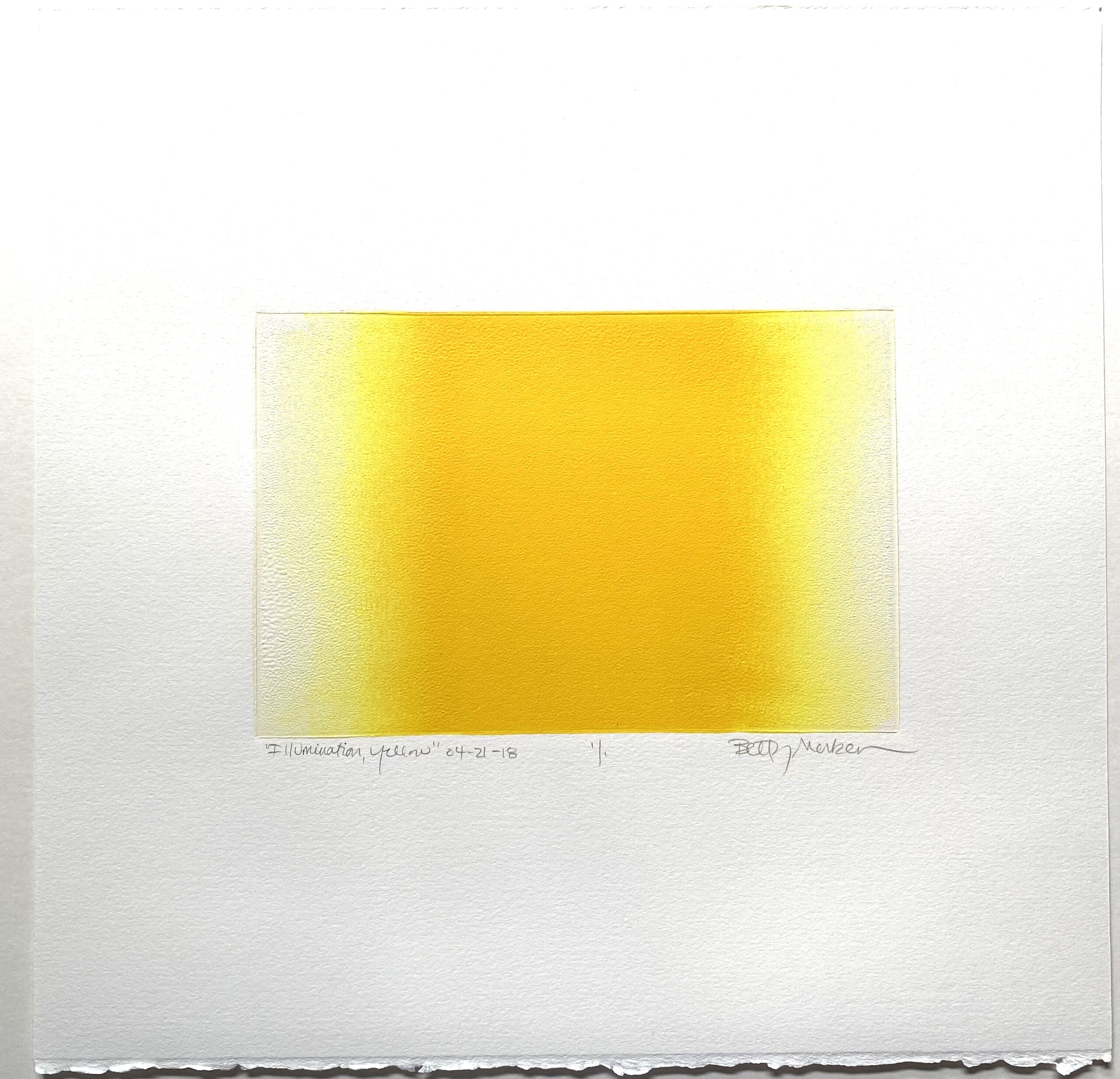 Illumination, Yellow by Betty Merken