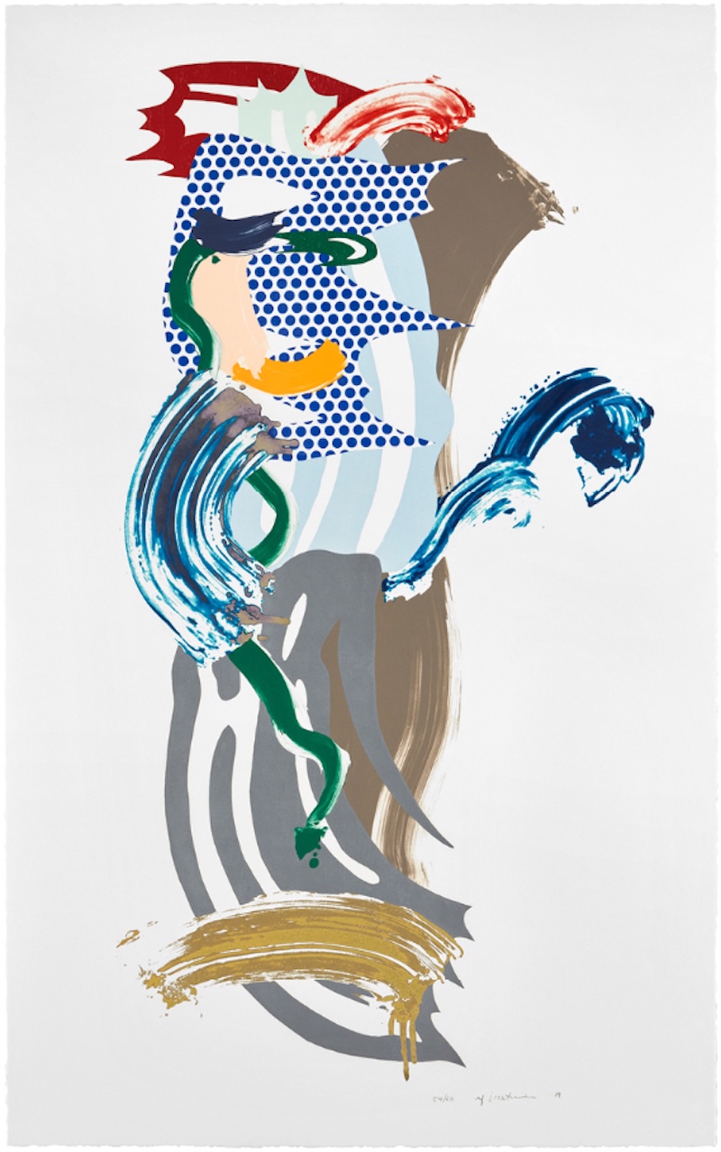 Blue Face by Roy Lichtenstein