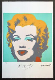 Marilyn by Andy Warhol (after) at iMuseum Vegas